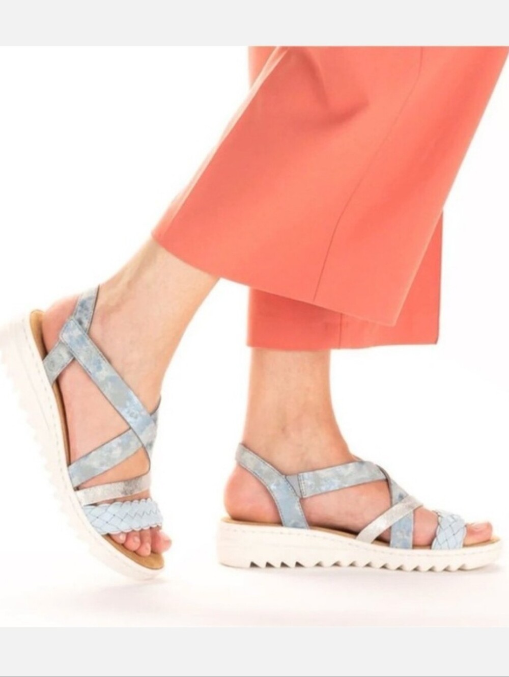 Rieker | Lindsey Aqua Sandals